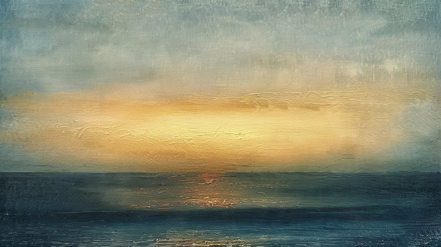 Golden Haze Horizon