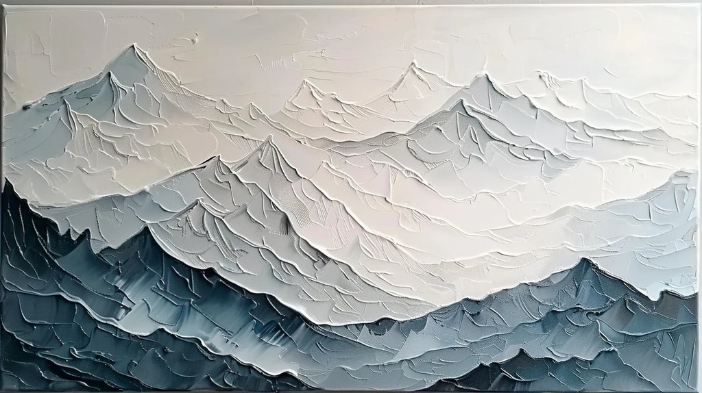 Icy Blue Horizon