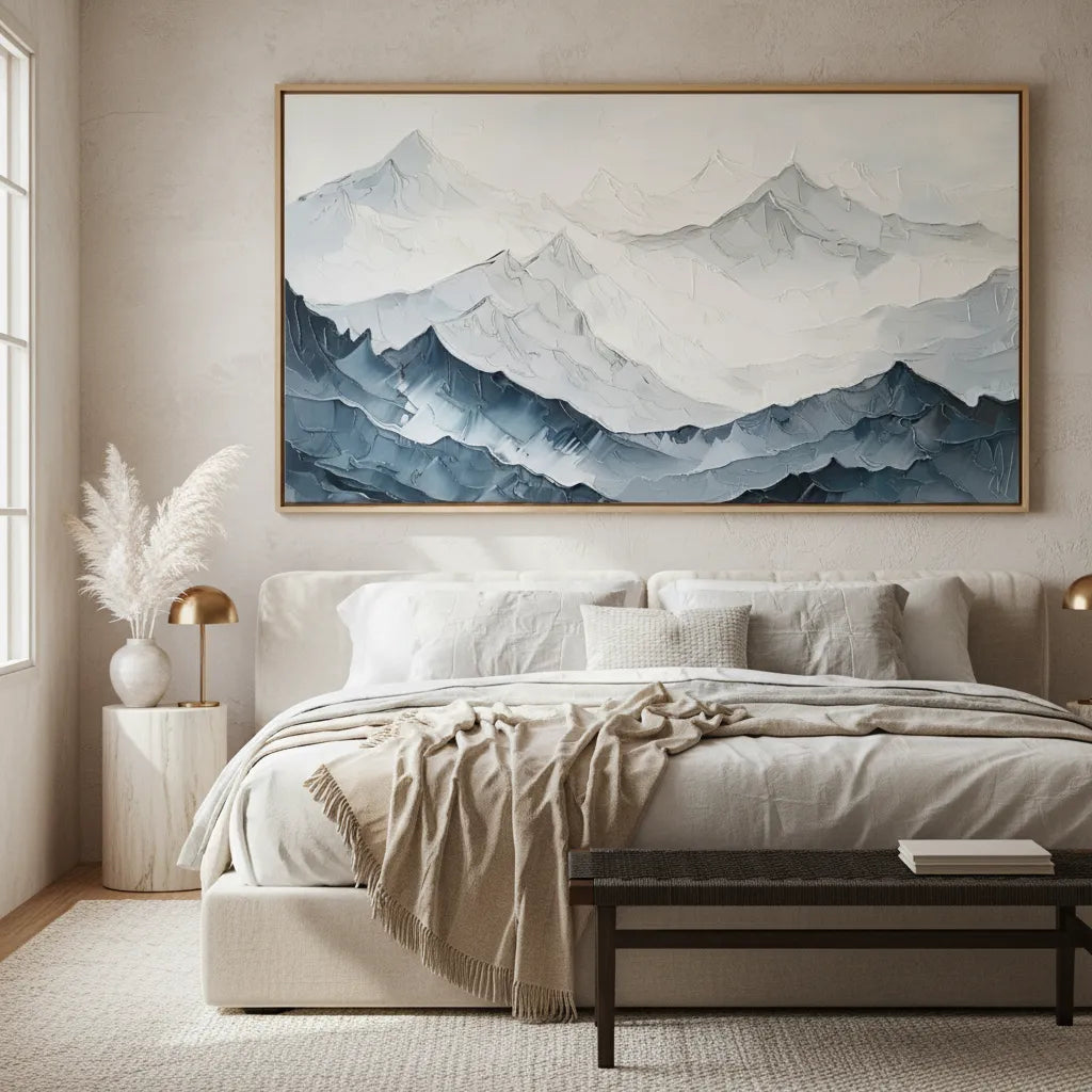 Icy Blue Horizon